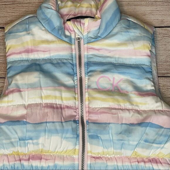 Kid's Calvin Klein Puffer Vest - Picture 2 of 7